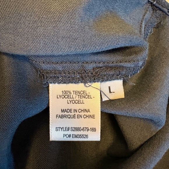 Anthropologie Tencell Tunic Shirt - Picture 6 of 6